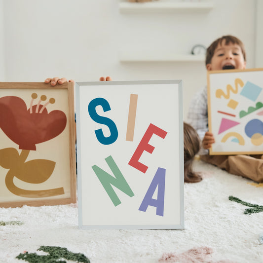 Bespoke Kids' Name Print